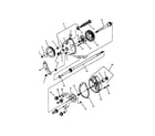 Snapper MRP216017BV transmission (differential) diagram