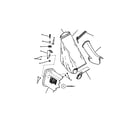 Snapper WMRP216517B grass bag accessory diagram
