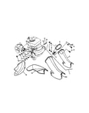 Side chute, adapter