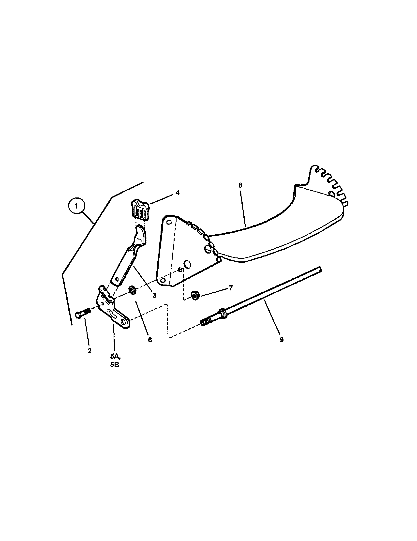 Front wheel bracket, latches