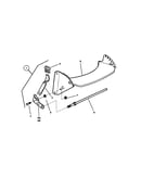 Front wheel bracket, latches