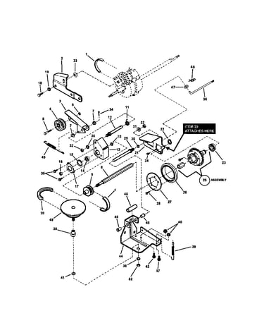 Drive system self-propelled