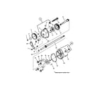 Snapper CRP216018KWV transmission (differential) diagram