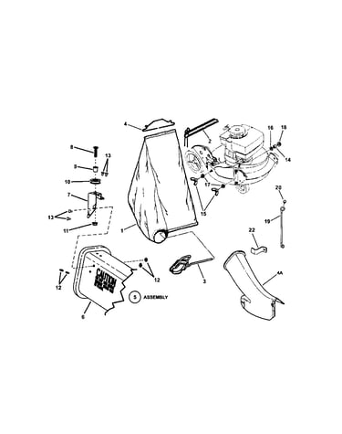Accessory grass bag