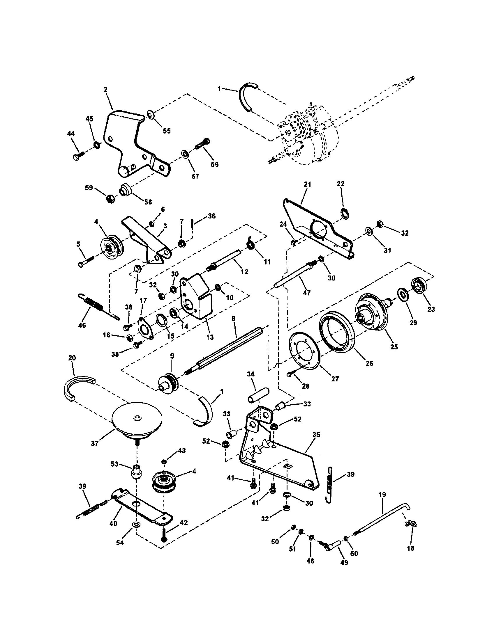 DRIVE SYSTEM (SELF PROPELLED)