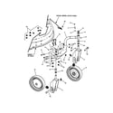 Snapper HWPS26700BV swivel caster diagram