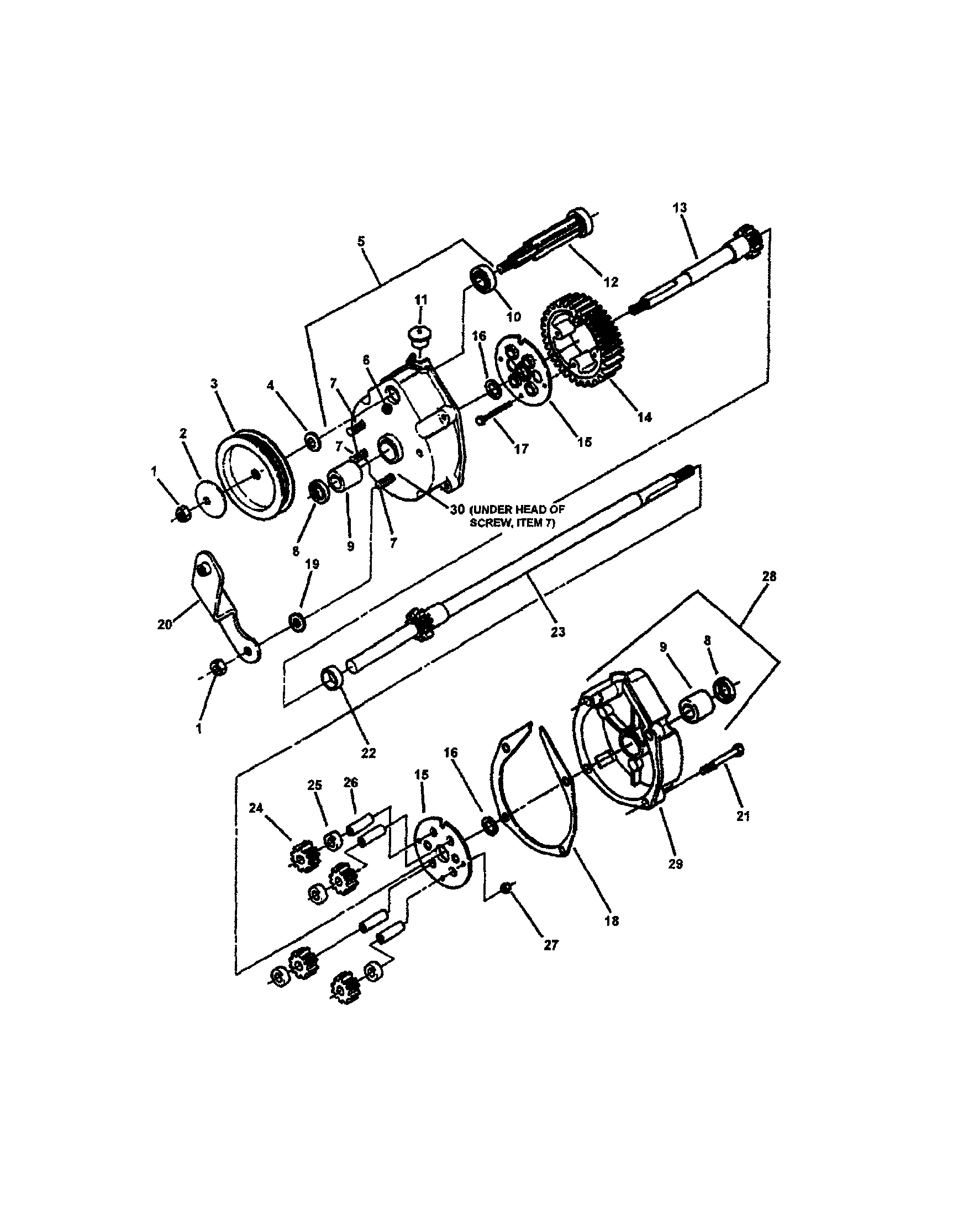 Official Snapper P2167519B gas lawn mower parts Sears PartsDirect