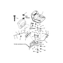 Snapper 84954 fuel tank/seat diagram