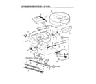 Snapper 84954 cutting decks/deflector diagram