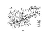 Craftsman 360352010 cylinder/flywheel/crankcase diagram