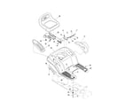 Toro LX420 fender/seat diagram