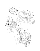 Hood/fuel tank