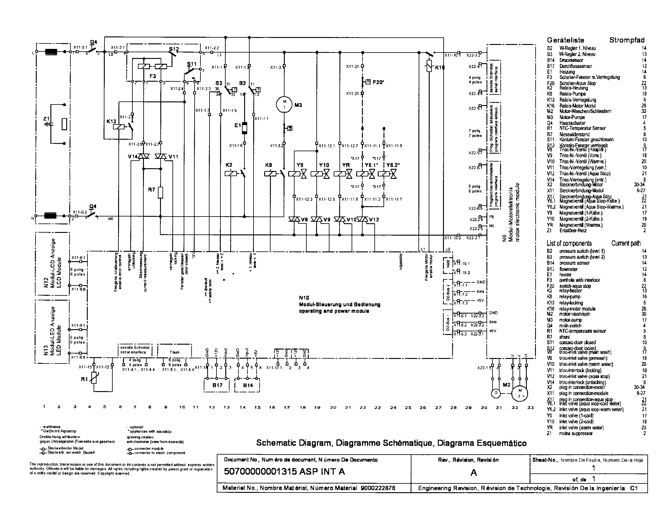 SCHEMATIC DIAGRAM