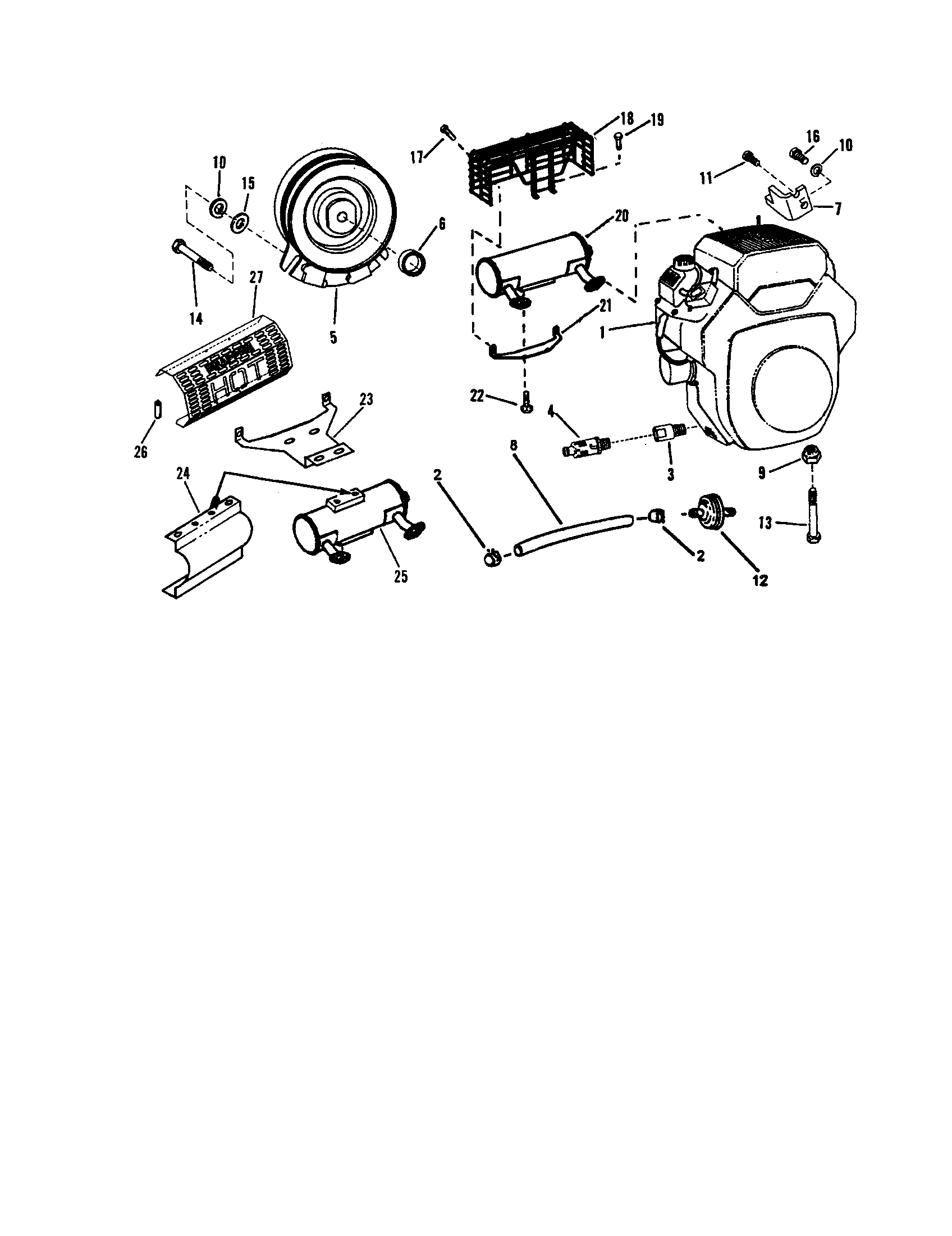 Engine sub-assembly
