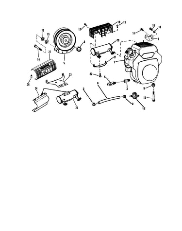Engine sub-assembly