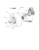 Drive tire/wheel
