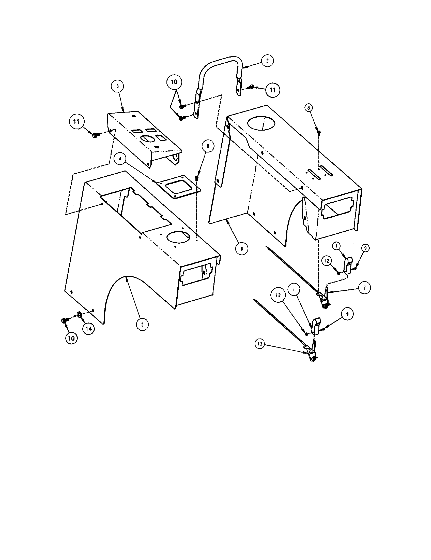 Fender/control cable