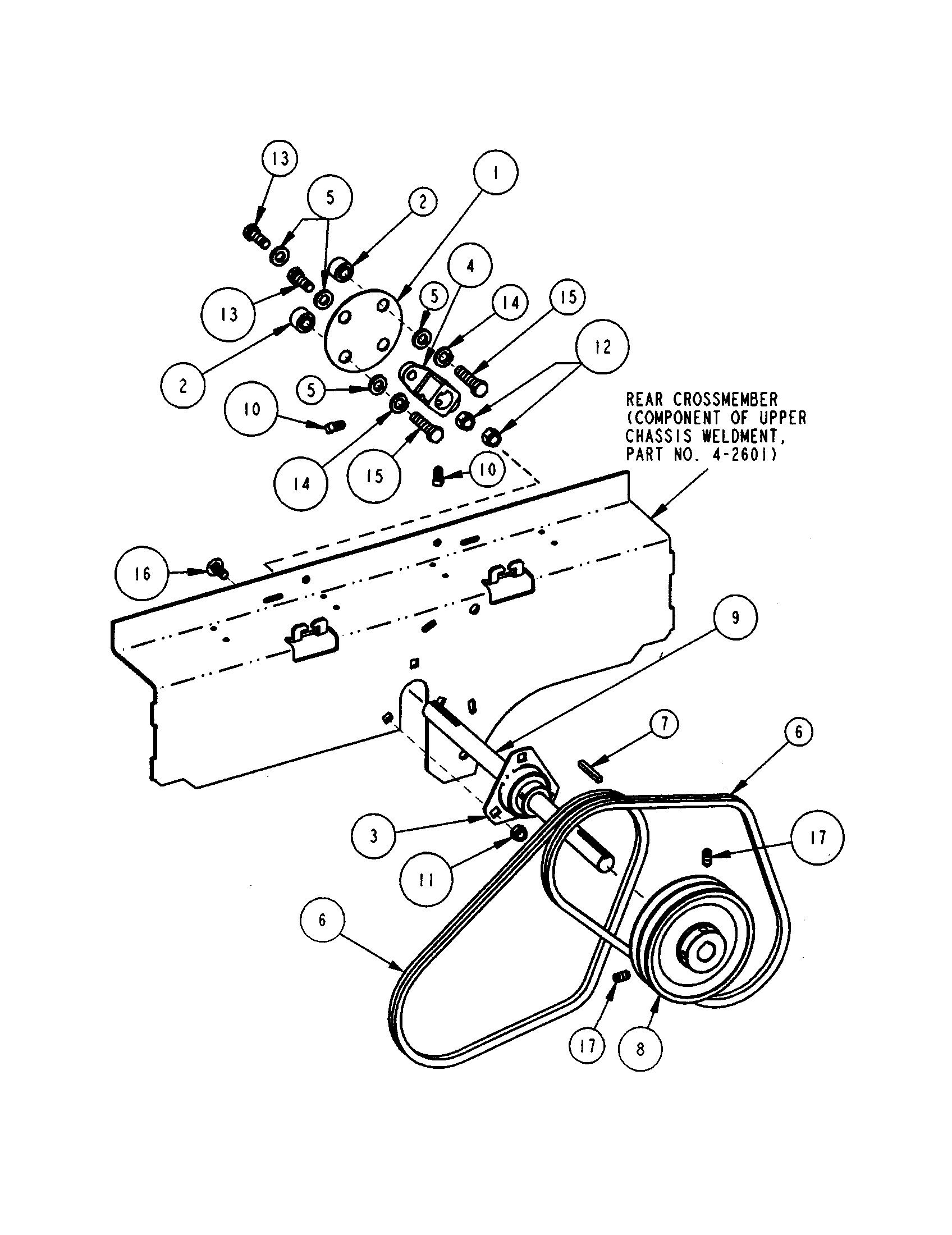 UPPER DRIVE SHAFT