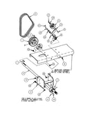 Deck driveshaft