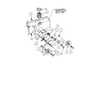 Snapper ZF2500KH traction drive idler diagram