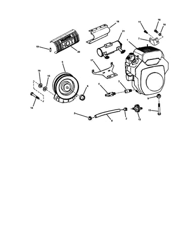 Engine sub-assembly