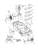 Lower chassis/caster wheel