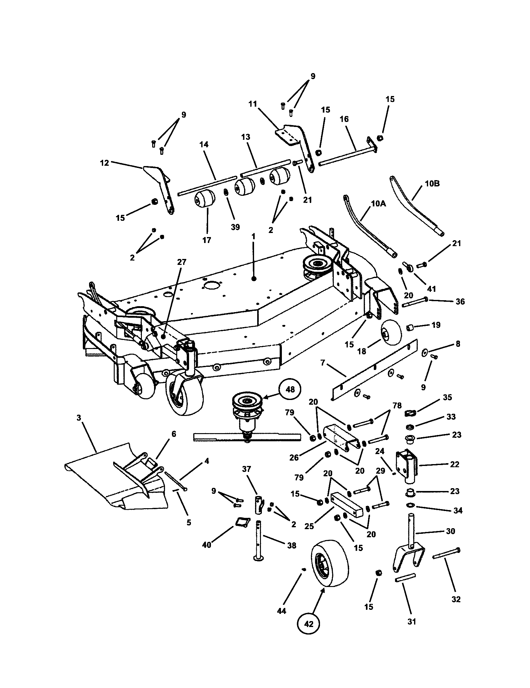 52" MOWER DECK PG 1