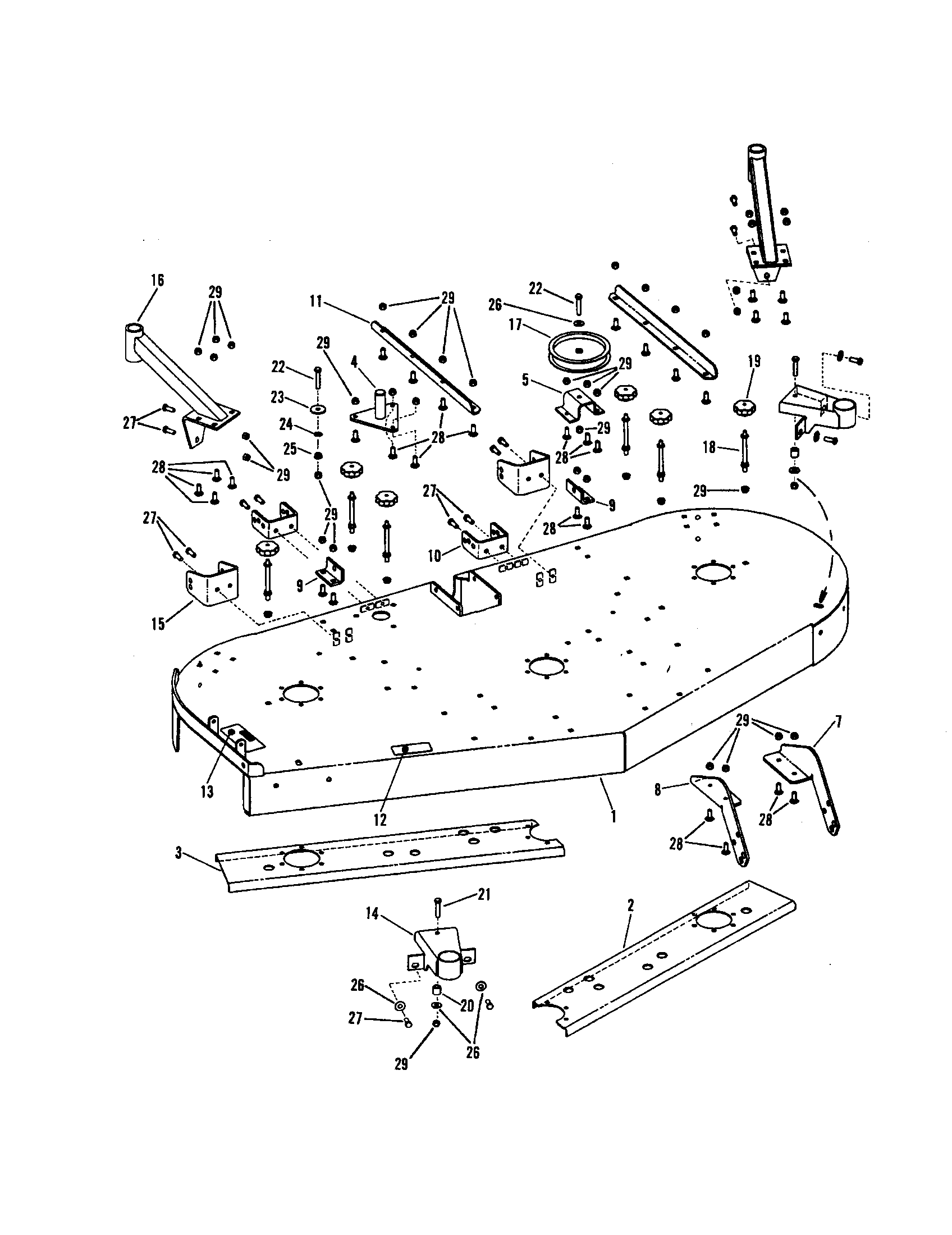 73" MOWER DECK PG 1