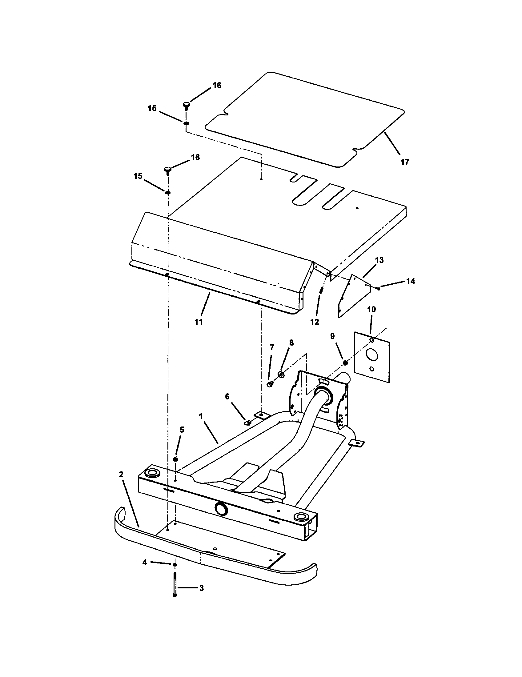 Front frame/cover-series 1
