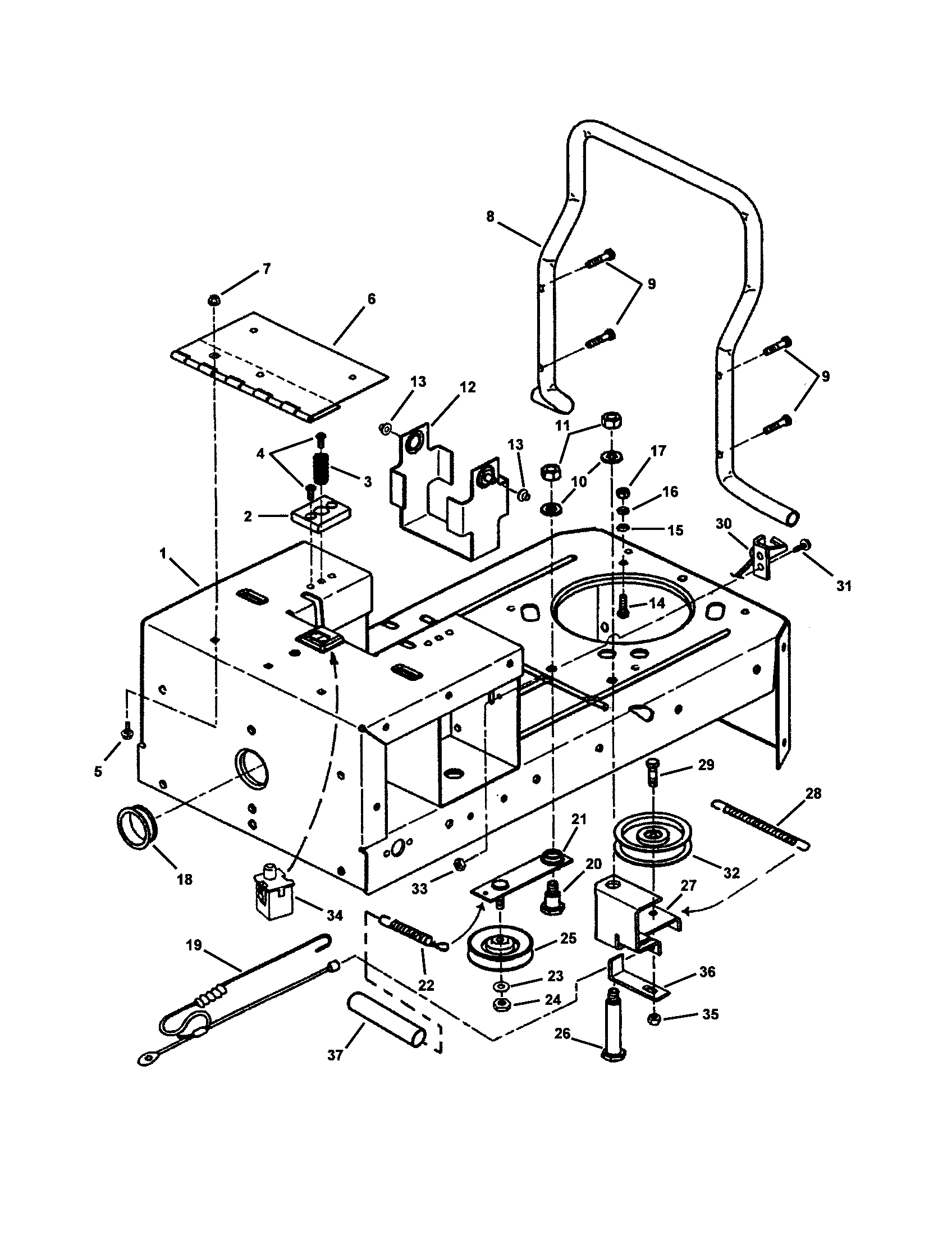 REAR FRAME