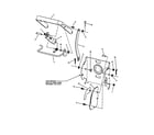 Snapper YZ145382BVE deck lift handle diagram