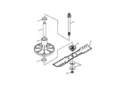 Snapper YZ13331BE 38" spindle-series 1 diagram