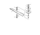 Snapper YZ13331BE 38" spindle-series 2 diagram