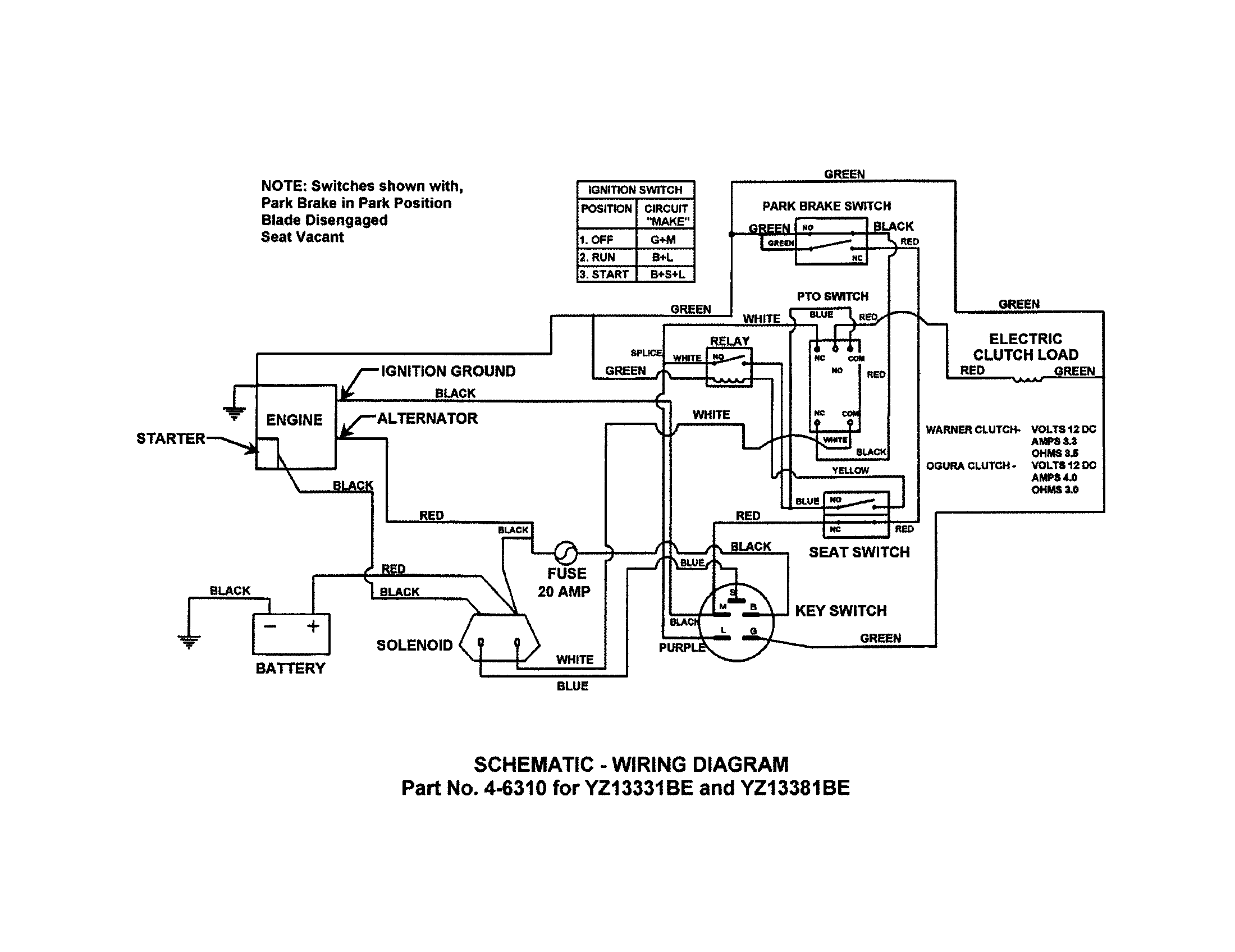 SCHEMATIC-WIRING DIAGRAM