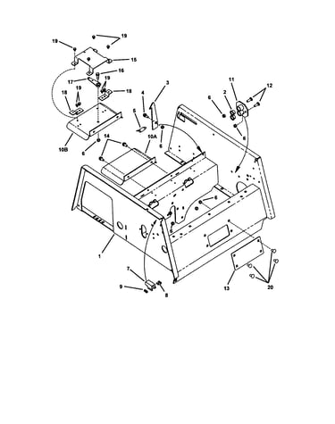 Upper chassis/seat latch
