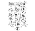 Snapper ZF2301GKU electrical (except wiring) diagram