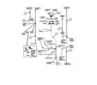 Snapper ZF6101M wiring components (gas only) diagram