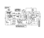 Snapper ZF2101DKU wiring schematic (gas only) diagram