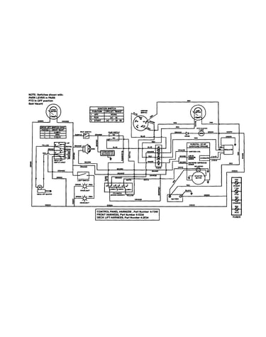 Wiring schematic (gas only)