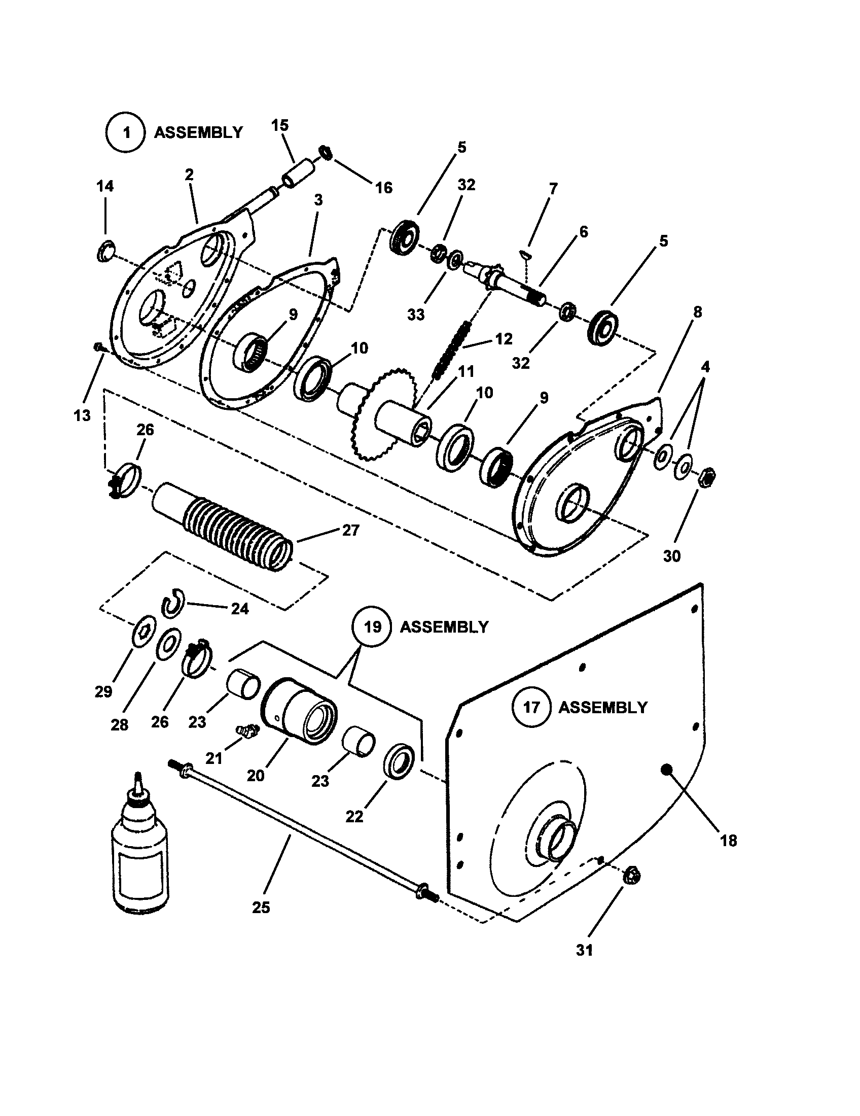 CHAIN CASE, L.H. FENDER