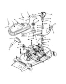 Deck cover/belts/blade brake