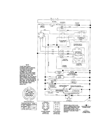 Schematic diagram-tractor