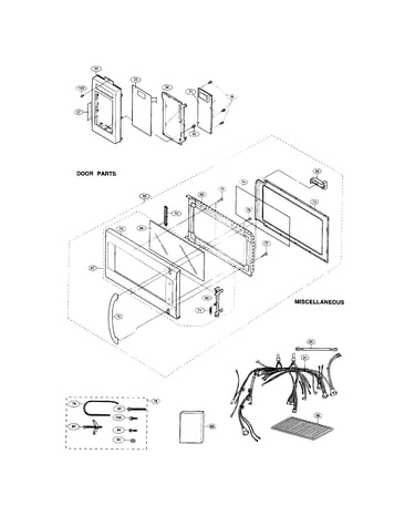 Control panel/door/miscellaneous
