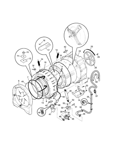 Motor/tub