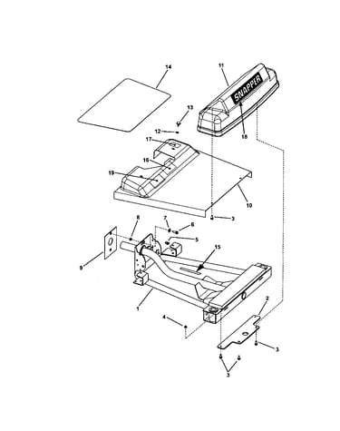 Front frame/cover