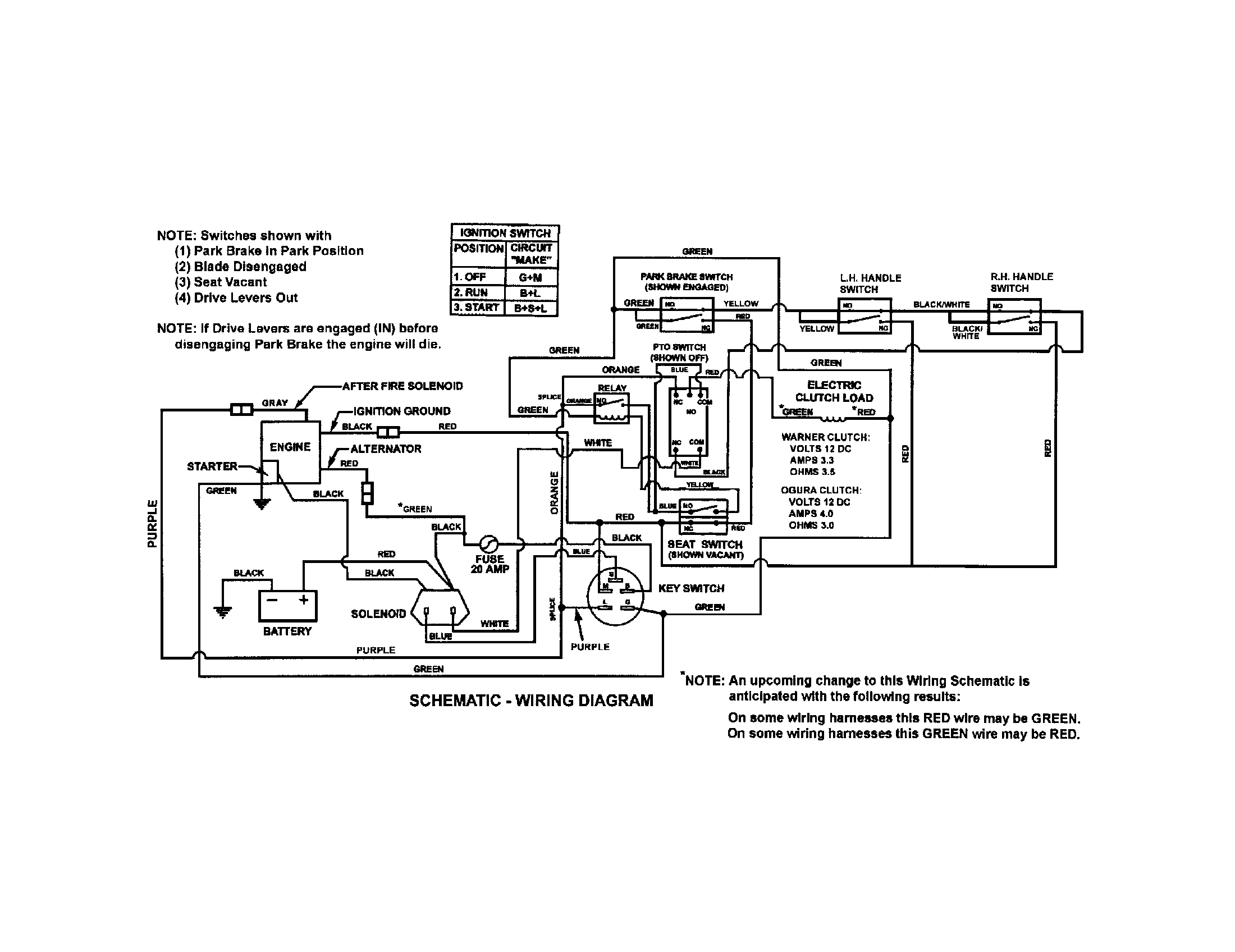 Wiring schematic