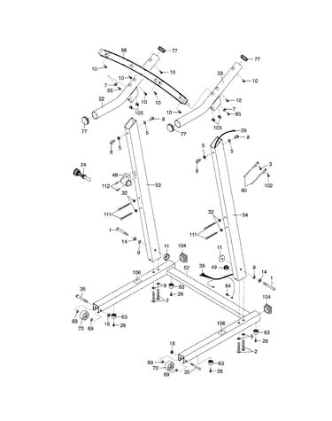Uprights/base