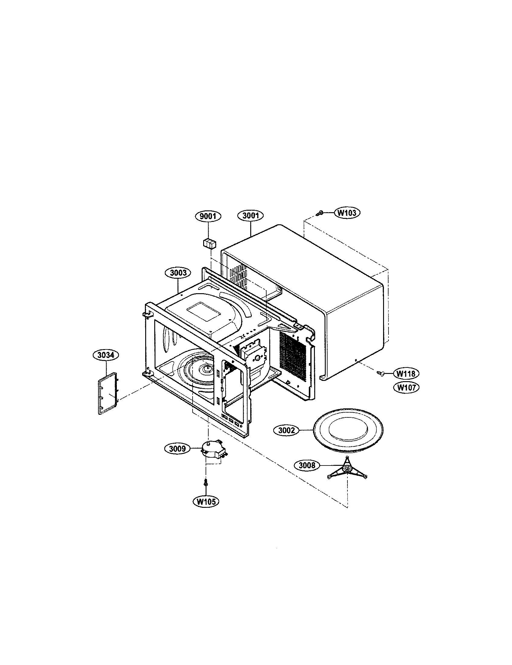 Oven cavity