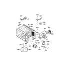 Kenmore 72163252300 oven interior diagram