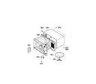 Kenmore 72163259300 oven cavity diagram